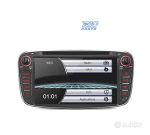 NAVIGATORE RADIO 7" PER FORD TONDO COLORE NERO US