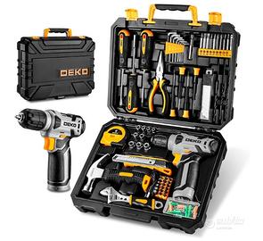 Complete Tool Box with Drill Driver 8 V Battery