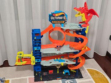 pista garage hot wheels drago