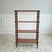 Etagère Libreria a Colonna in stile