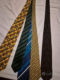 Cravatte YSL e Valentino vintage