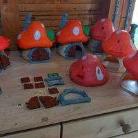 Maxi lotto casette puffi schleich