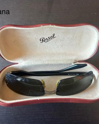 Fodera occhiali da sole custodia PERSOL box rare sunglasses vintage case vtg