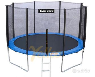 trampolino per adulti e bambini