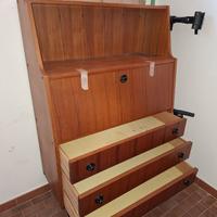 Cassettiera legno vintage