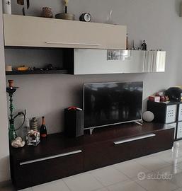 Mobile per sala rovere moro 140