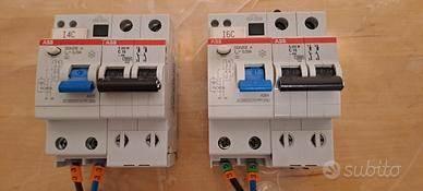 N 2 magnetotermici differenziali 16A ABB