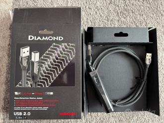 Audioquest Diamond USB A/B 1,5metri  			