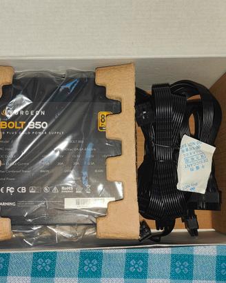 alimentatore PC Gaming Forgeon Bolt 850W 80 plus