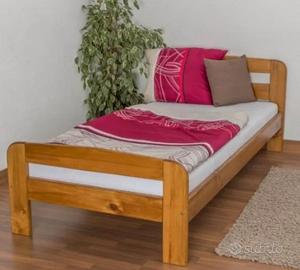 letto singolo con materasso 