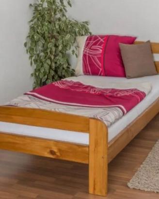 letto singolo con materasso 