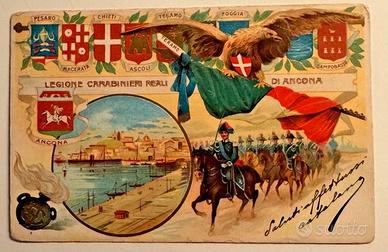 Cartolina Storica Carabinieri Reali Legione Ancona