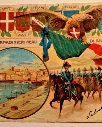 Cartolina Storica Carabinieri Reali Legione Ancona