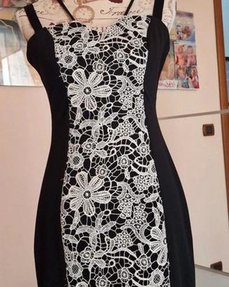 Vestitino bianco e nero