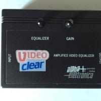 Amplificatore/equalizzatore video clear