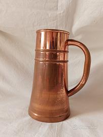 boccale in rame vintage 