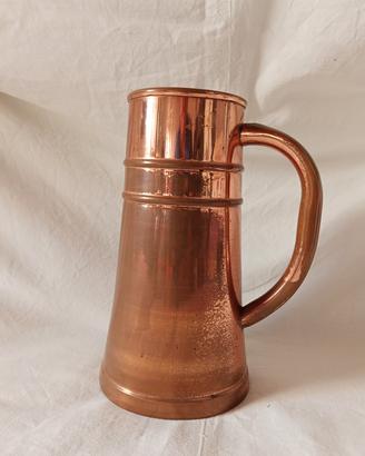 boccale in rame vintage 
