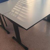 tavolo uso scrivania piano grigio