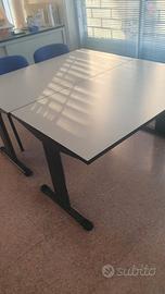 tavolo uso scrivania piano grigio