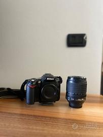 Nikon D90 + obiettivo 18-105 AF-S DX Nikkor VR – O