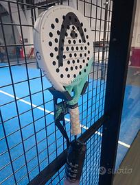 Porta racchetta+telefono +borraccia padel