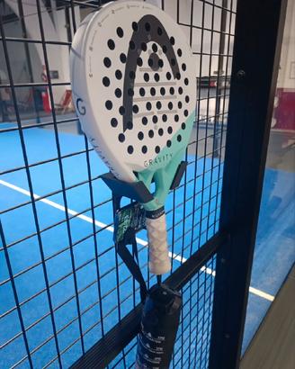 Porta racchetta+telefono +borraccia padel