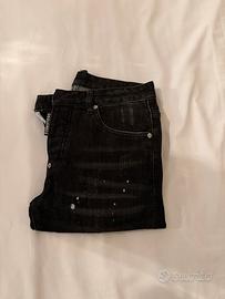 Jeans Slim Fit DSquared2 Nero