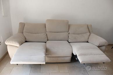 Doppia Poltrona Relax in Microfibra Perfetto