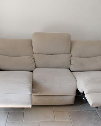 Doppia Poltrona Relax in Microfibra Perfetto