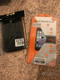 COVER e VETRO TEMPRATO per ALCATEL PIXI 4 (5.0)