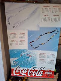 Calendario 2001 locandina Coca-Cola