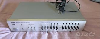 Equalizzatore Nikko EQ-500 Vintage Hi-Fi Stereo  			
