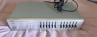 Equalizzatore Nikko EQ-500 Vintage Hi-Fi Stereo
