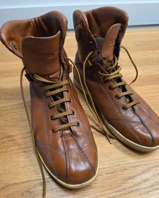 Stivaletto moto pelle vintage 43 TCX X-RAP retro