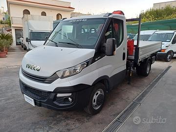 Iveco Daily 35C15 3.0"RIBALTABILE NUOVO+GRU NUOVA"