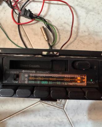 Autoradio Vintage Autovox Kanguro 760 con Plancia
