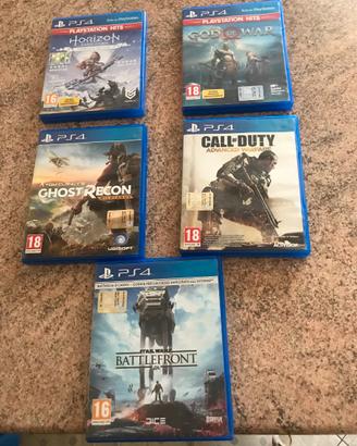 PS4 - Videogiochi vari - da Euro 10