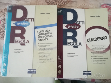 Libro e quaderno " datti un'altra regola"