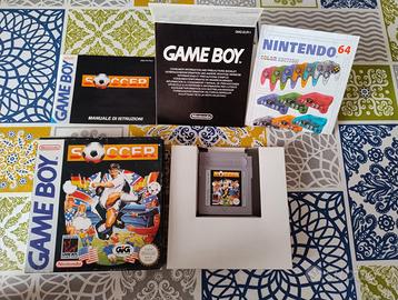 Soccer - Game Boy Completo ITA ORIGINALE