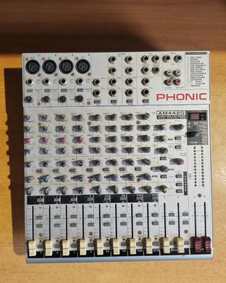 Mixer Analogico Phonic AM442D 12 Canali - Subgroup