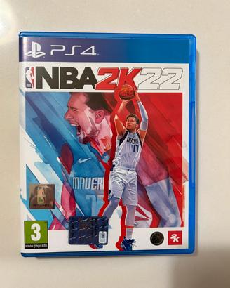 Gioco NBA2K22 per PS4