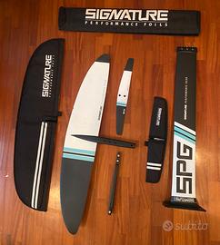 Wing hidroFoil signature full carbon set