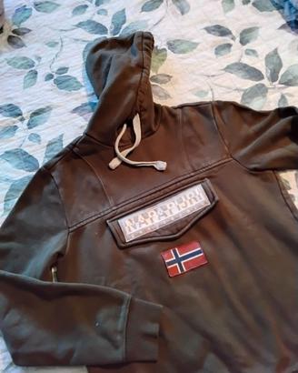 Felpa pesante Napapijri verdone