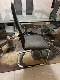 Sedie a slitta Natisa