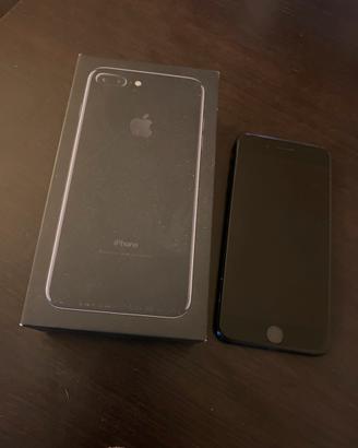 IPHONE 7 plus  128 giga  NERO  perfetto