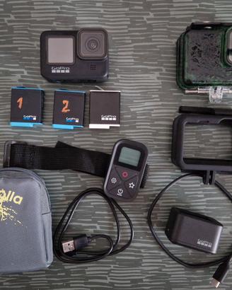 Gopro hero 9 black + accessori 