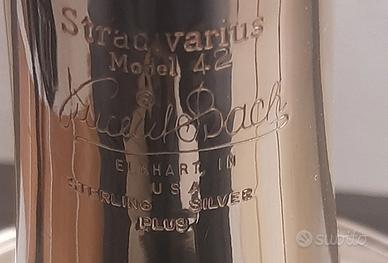 trombone si/fa Bach 42 sterling silver plus