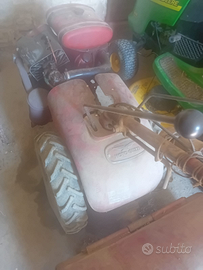 Zappatrice Motoguzzi motocoltivatore anni 50