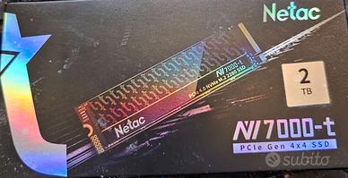 Netac NV7000-t 2TB PCIe 4.0 NVMe SSD M.2 2280 Unit