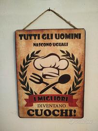 STAMPA SU LEGNO, SOLO I MIGLIORI DIVENTANO CHEF